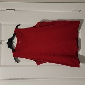 Like New JC Distro Basic Solid Red Tank Top 🌈